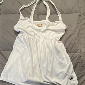hollister cross back tank top